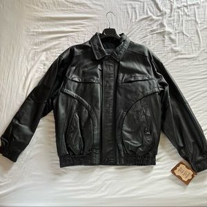 NWT Genuine Leather Jacket